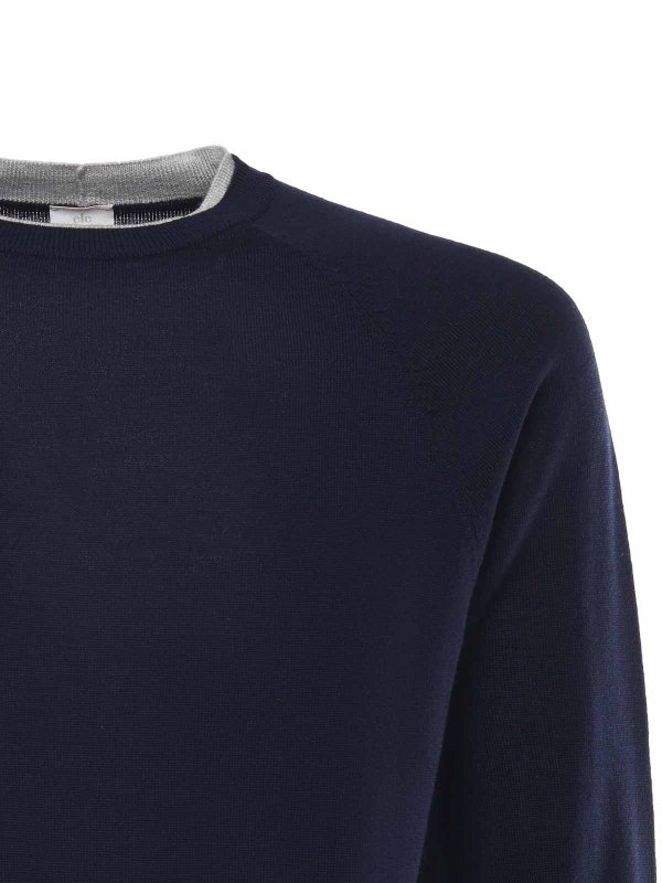 ELEVENTY: crew necks online - Wool Sweater