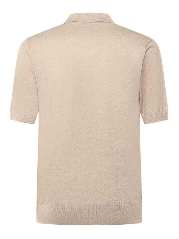 The Best Shops ELEVENTY: polo shirts - Cotton And Cashmere Polo Shirt