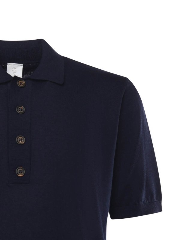 ELEVENTY: polo shirts online - Cotton And Cashmere Polo Shirt