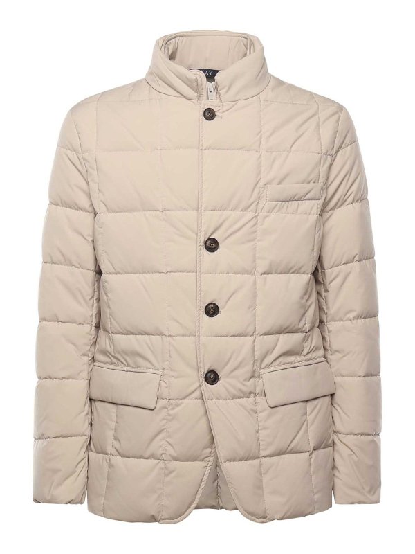 FAY: padded jackets - Short Padded Down Jacket