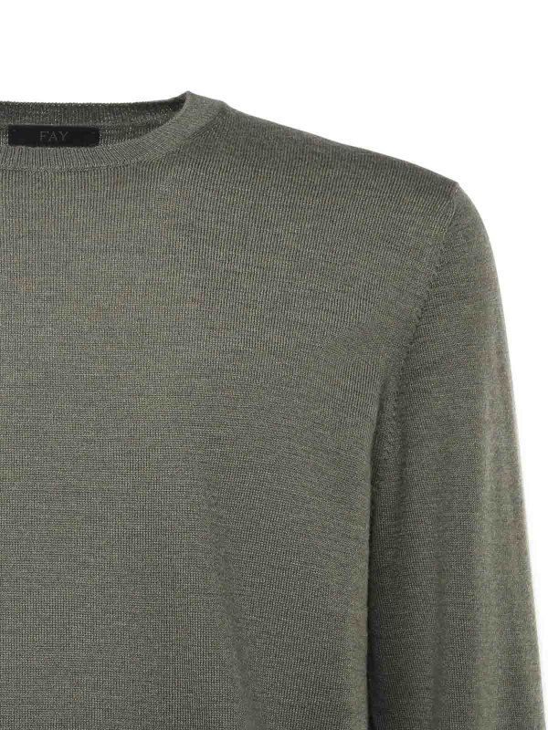 FAY: crew necks online - Wool Sweater
