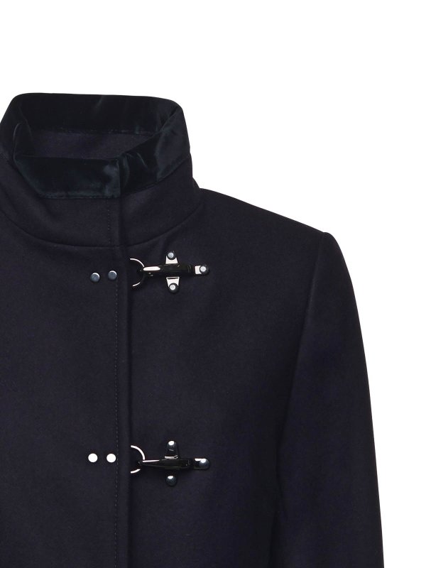 FAY: knee length coats online - Virginia Wool Coat