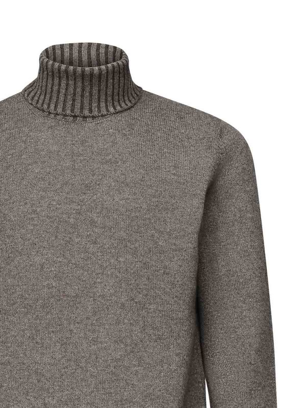 GIULIANO GALIANO: Rollkragenpullover  und Polo-Ausschnitt online - Rollkragenpullover - Beige