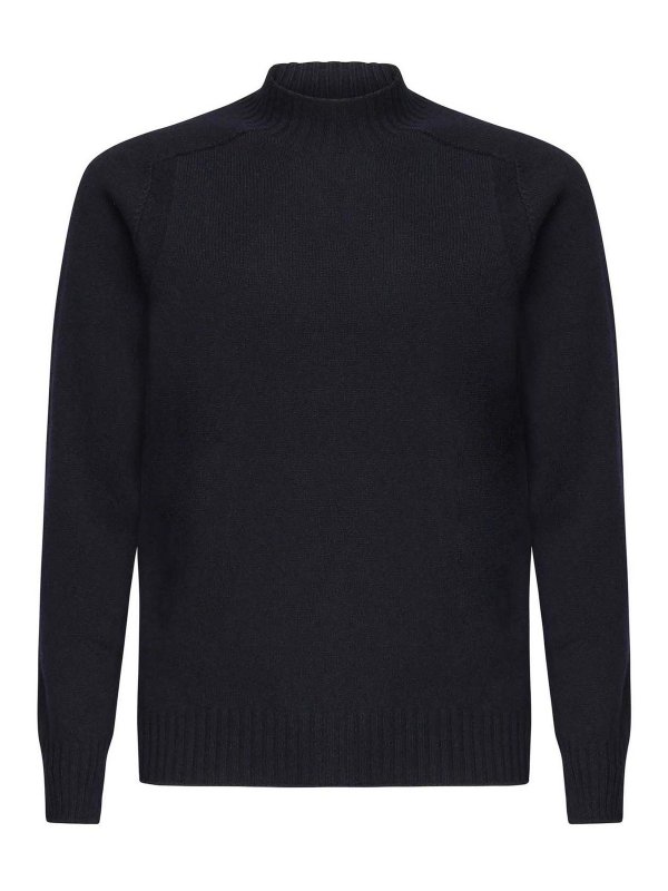 GIULIANO GALIANO: Pull col rond - Pull Col Rond - Bleu