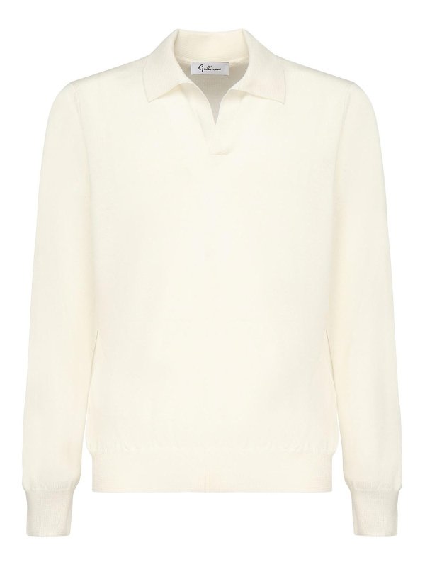 GIULIANO GALIANO: Polos  - Polo - Blanc