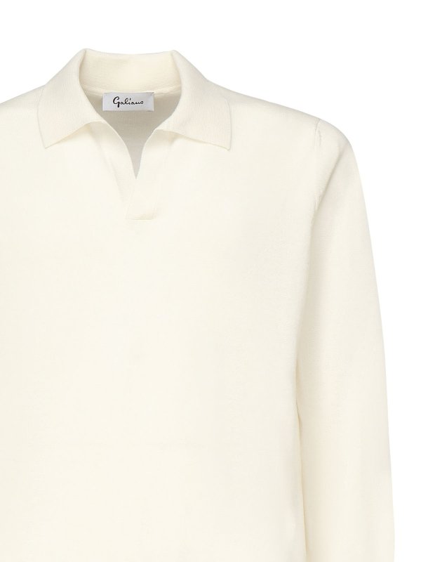 GIULIANO GALIANO: Polos  online - Polo - Blanc