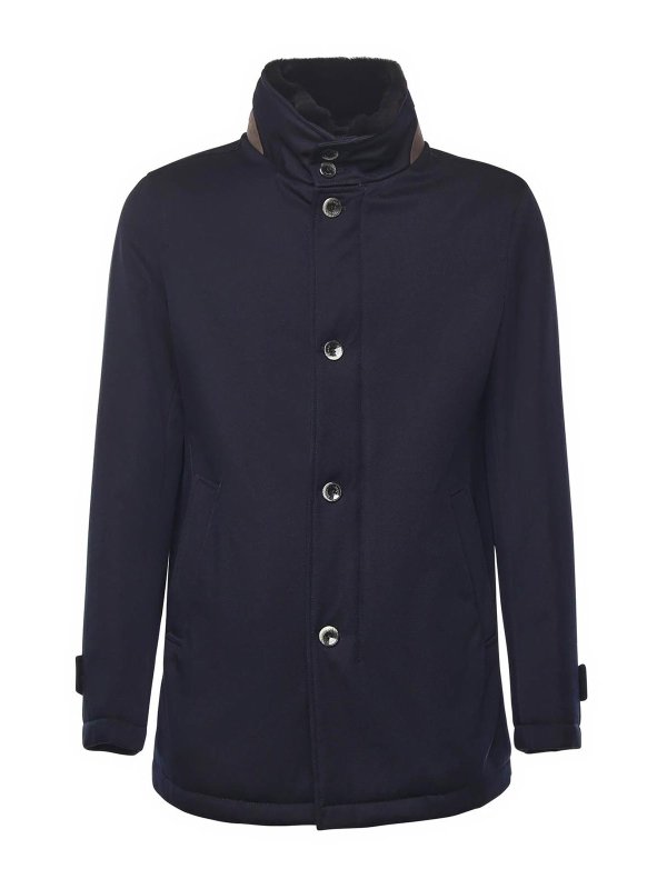 HERNO: Trenchs - Trench-Coat - Bleu