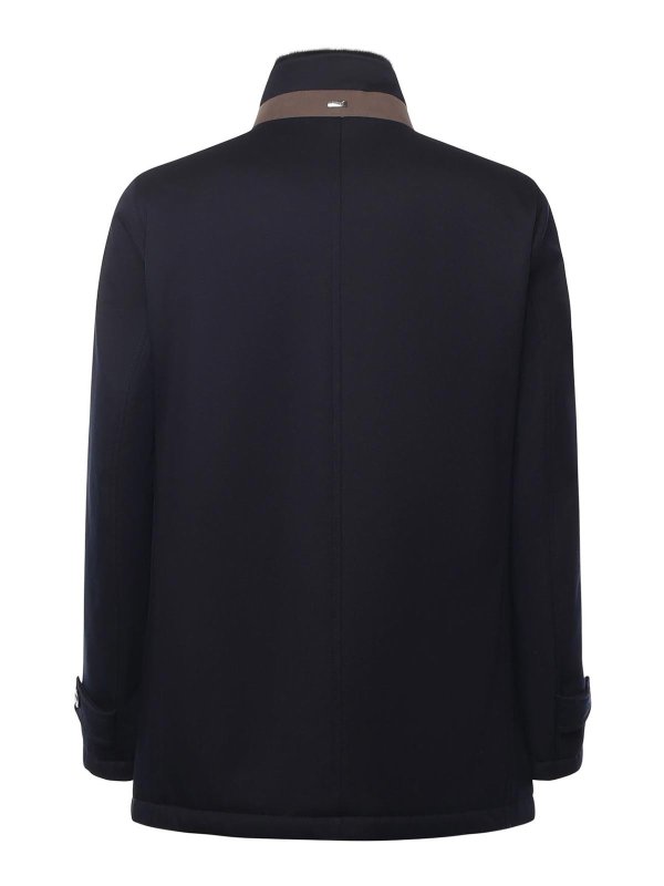 The Best Shops HERNO: Trenchs - Trench-Coat - Bleu