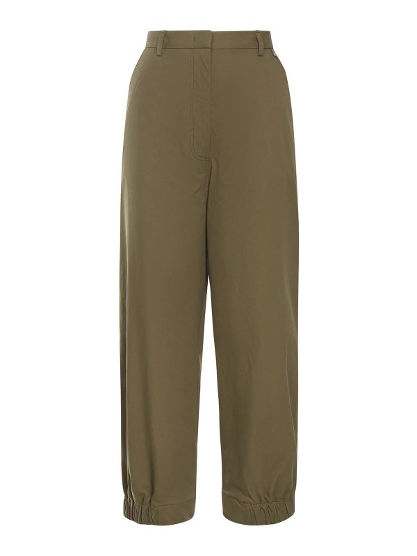 HERNO: casual trousers - Cotton-Feel Trousers