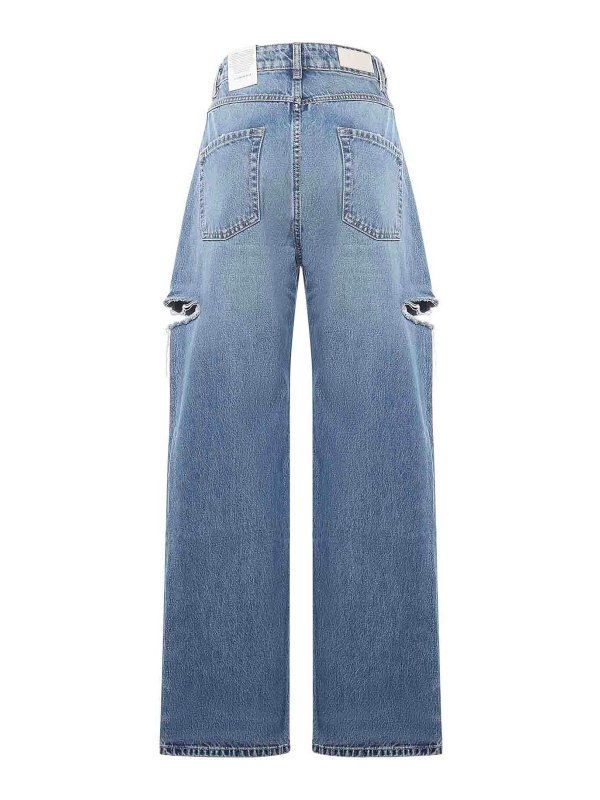 The Best Shops ICON DENIM: straight leg jeans - Poppy Cotton Jeans