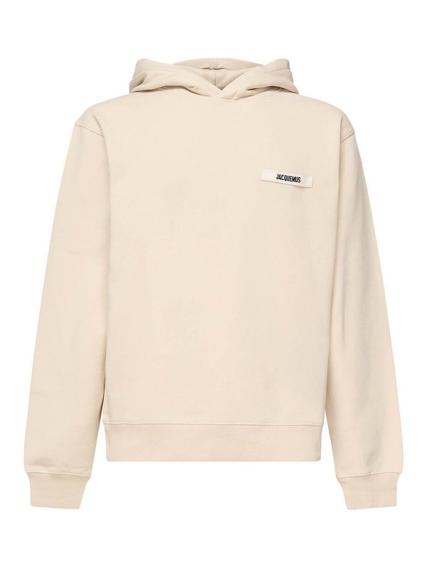 JACQUEMUS: Sweatshirts & Sweaters - Le Hoodie Grosgrain