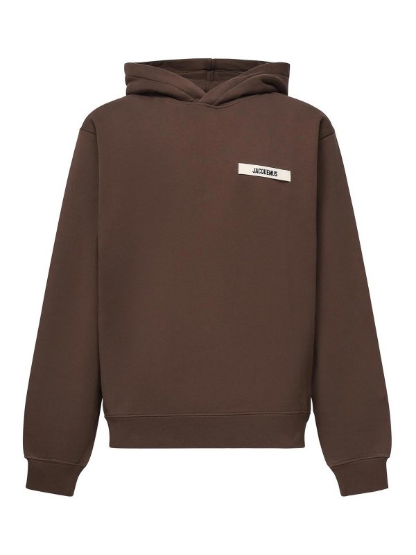 JACQUEMUS: Sweatshirts & Sweaters - Le Hoodie Grosgrain