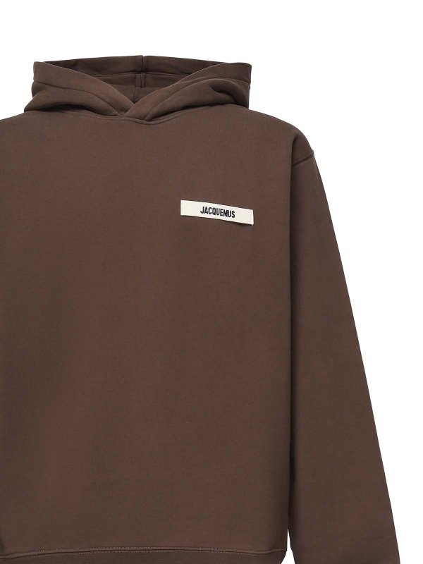 JACQUEMUS: Sweatshirts & Sweaters online - Le Hoodie Grosgrain