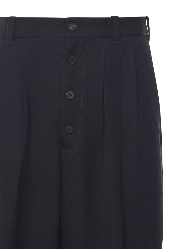 JACQUEMUS: Pantalones casual online - Pantalón Casual - Negro
