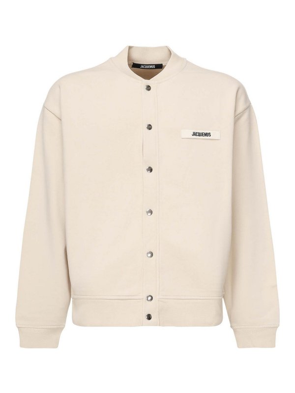 JACQUEMUS: カーディガン - カーディガン - ベージュ