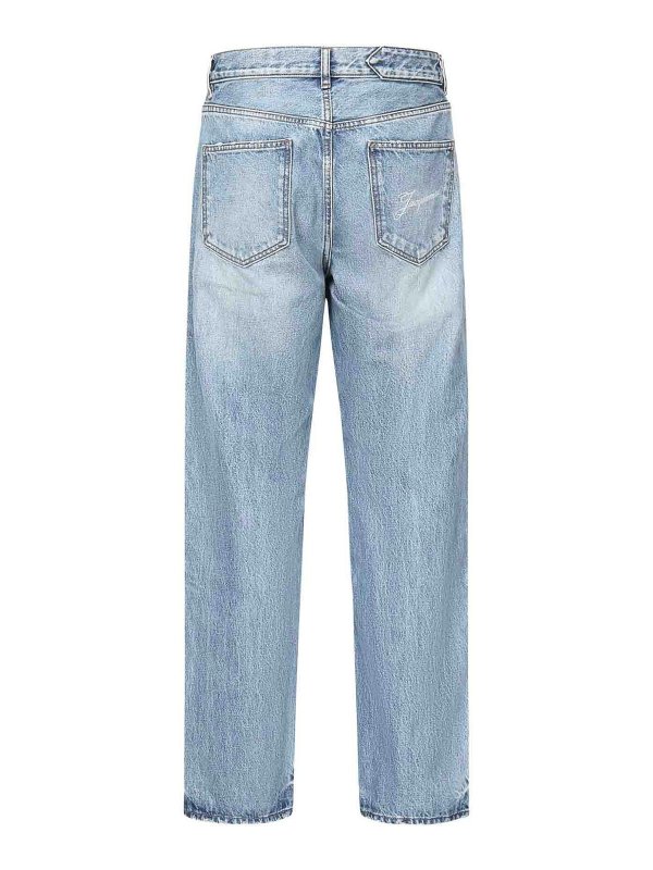 The Best Shops JACQUEMUS: Straight Leg Jeans - Straight Leg Jeans - Denim