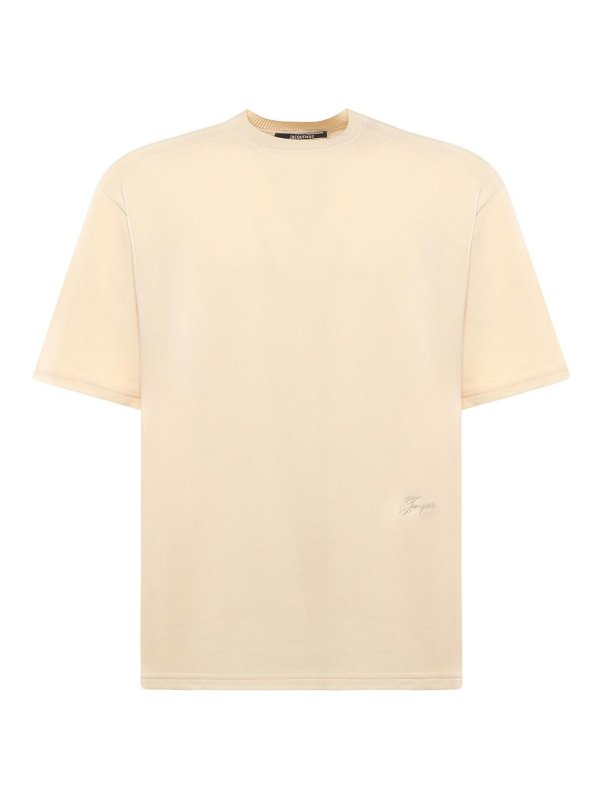 JACQUEMUS: t-shirts - Le T-Shirt Fino T-Shirt