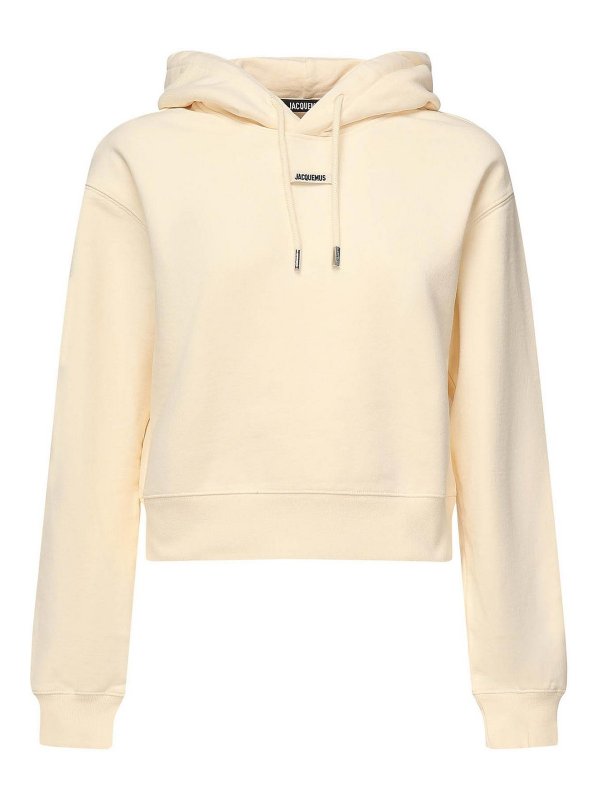JACQUEMUS: Sweatshirts und Pullover - Sweatshirt - Beige