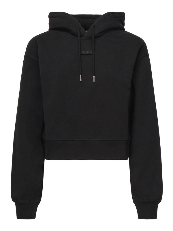 JACQUEMUS: Sweatshirts & Pulls - Sweat-Shirts - Noir