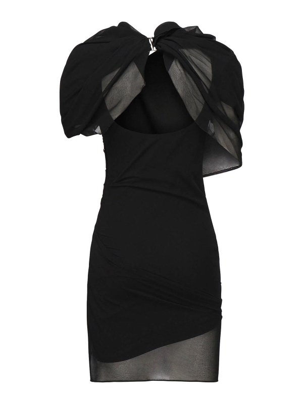 The Best Shops JACQUEMUS: knee length dresses - La Robe Chestnut Dress