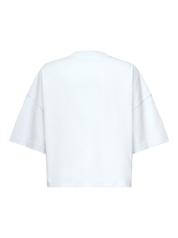 The Best Shops JACQUEMUS: t-shirts - Le T-Shirt Cropped T-Shirt