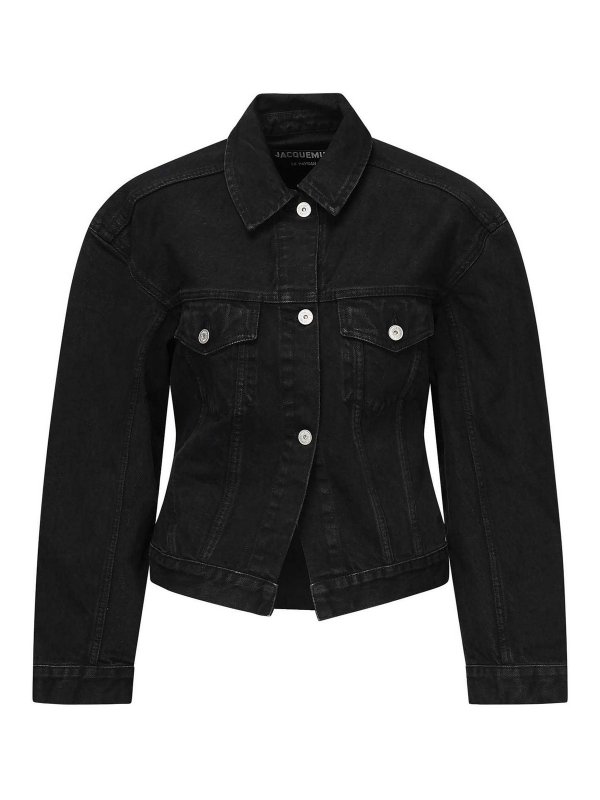 JACQUEMUS: casual jackets - La Veste De Nmes Jacket