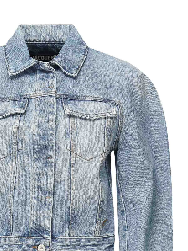 JACQUEMUS: Chaquetas casual online - Chaqueta Casual - Denim