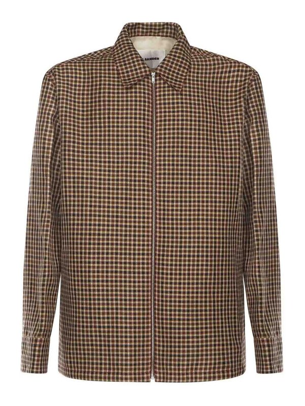 JIL SANDER: camicie - Camicia in Misto Lana
