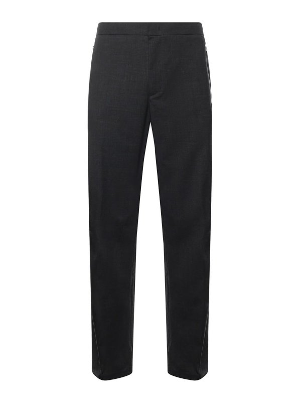 LAMINAR: casual trousers - Wool-Touch Trousers