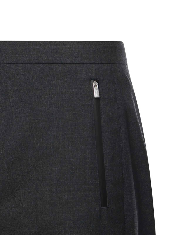 LAMINAR: casual trousers online - Wool-Touch Trousers