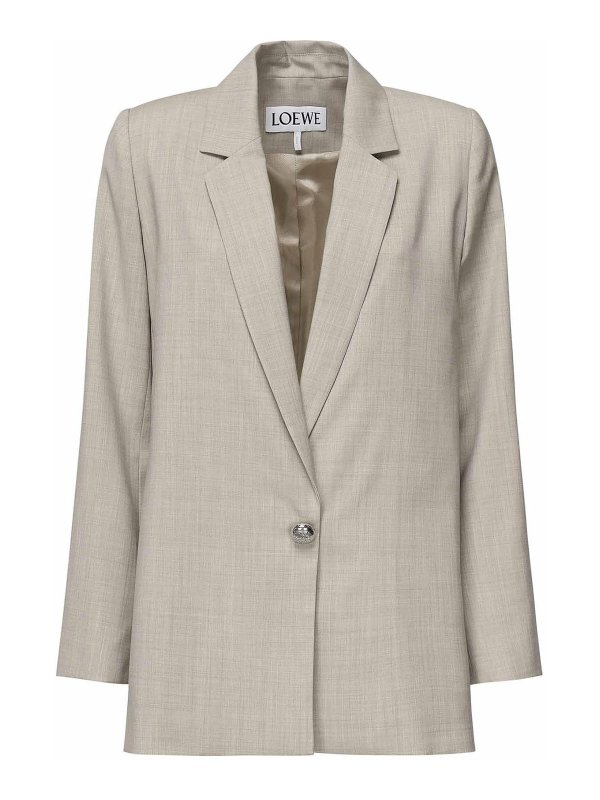 LOEWE: casual jackets - Wool Jacket