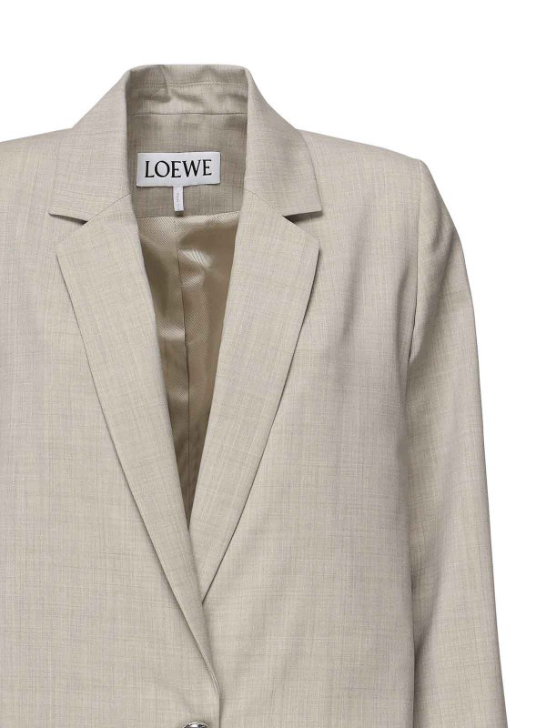 LOEWE: casual jackets online - Wool Jacket