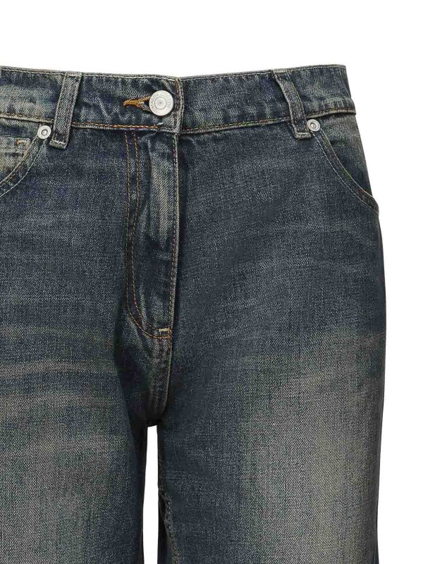 MAGDA BUTRYM: jeans dritti, a sigaretta online - Jeans in denim a gamba dritta