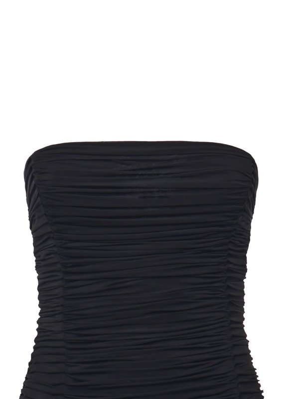 MAGDA BUTRYM: knee length dresses online - Ruffled Midi Dress