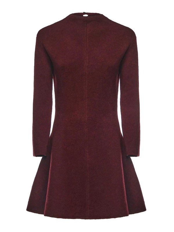 MAGDA BUTRYM: Vestidos cortos - Vestido Corto - Rojo Oscuro