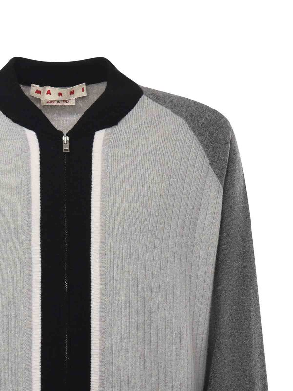 Marni: Bombers online - Bomber - Gris