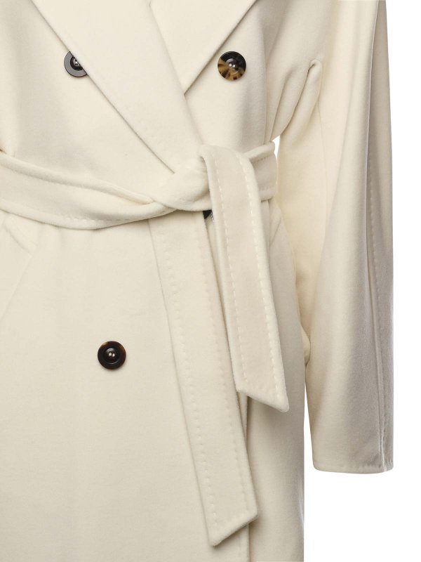 Max Mara: ニーレングスコート online - 膝丈コート - 白
