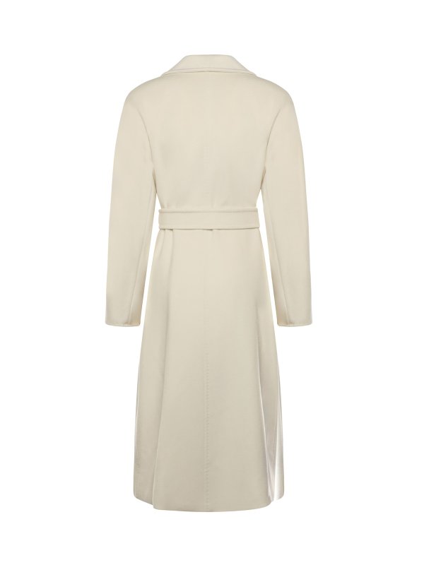 The Best Shops Max Mara: ニーレングスコート - 膝丈コート - 白