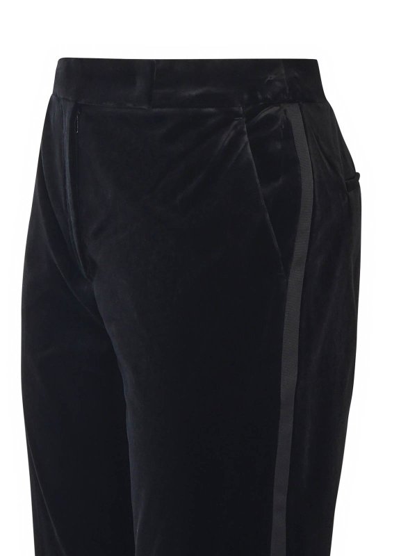 Max Mara: Pantalones casual online - Pantalón Casual - Negro