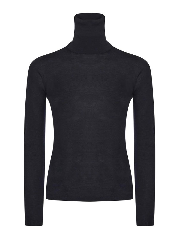 Max Mara: タートルネック - タートルネック/ポロネック - ブルー