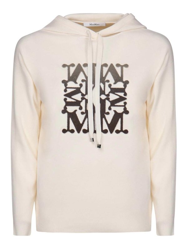Max Mara: Sweatshirts & Sweaters - Wool Hoodie