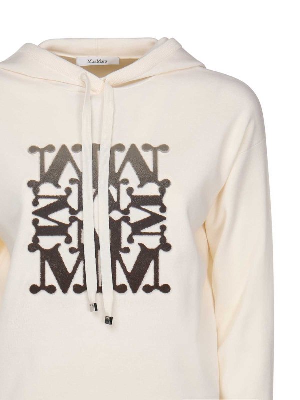 Max Mara: Sweatshirts & Sweaters online - Wool Hoodie
