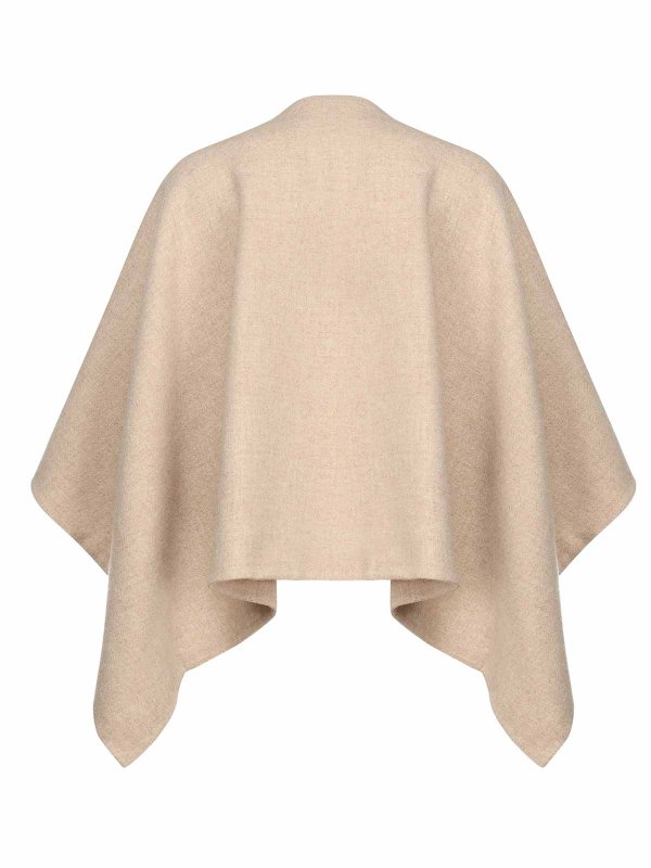 The Best Shops Max Mara: ケープ＆ポンチョ - ケープ/ポンチョ - ベージュ