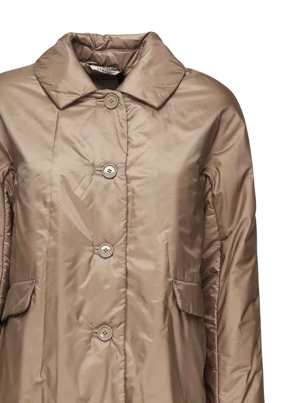 MAX MARA THE CUBE: ダウン・ハイテクジャケット online - ダウンジャケット - ベージュ