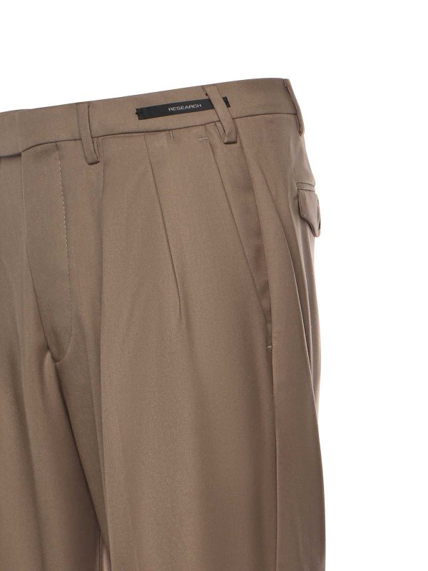 MICHAEL COAL: Maßgeschneiderte und Formale Hosen online - Formale Hose - Beige