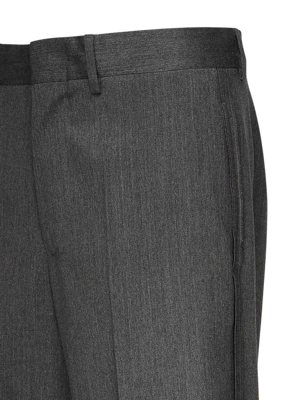 MM6 MAISON MARGIELA: Pantalons élégants online - Pantalon Couturier - Gris