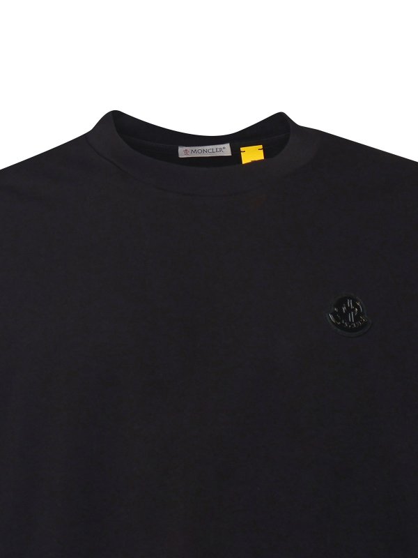 MONCLER: t-shirts online - Rocky Cotton T-Shirt