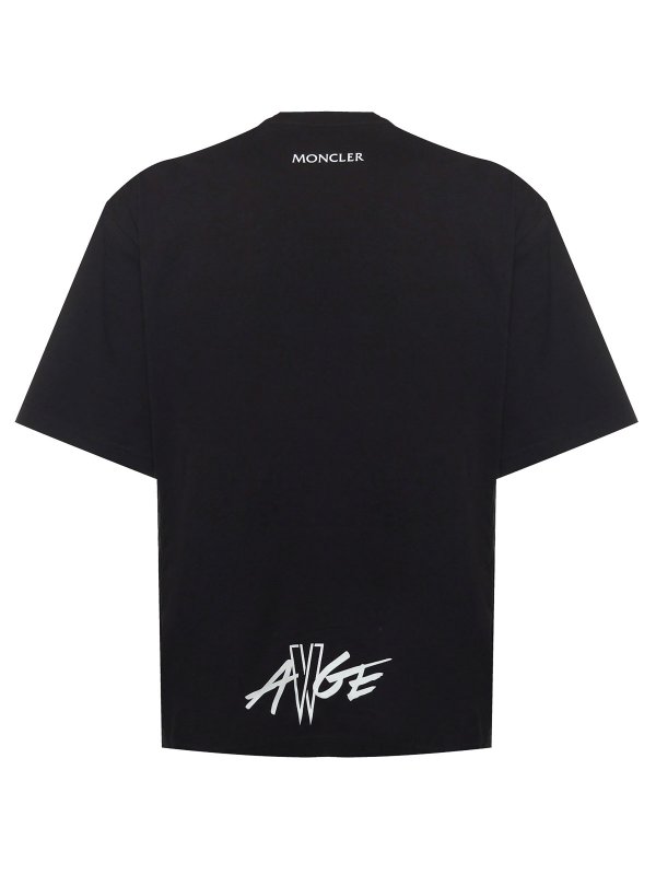 The Best Shops MONCLER: t-shirts - Rocky Cotton T-Shirt