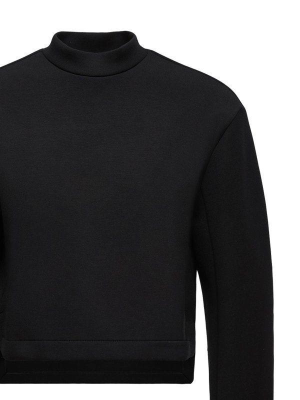 MONCLER: Tシャツ online - Tシャツ - 黒