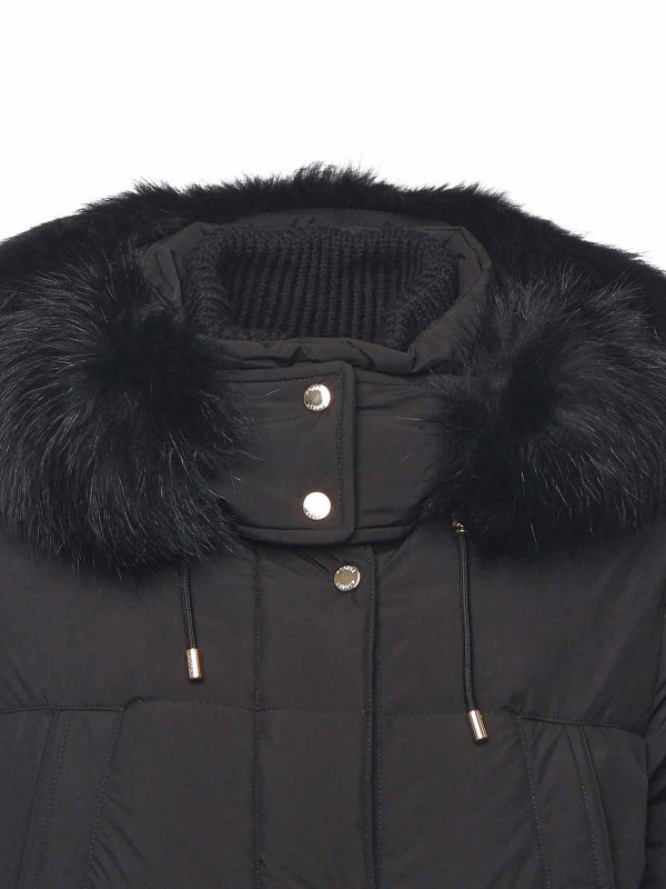 MOORER: ダウン・ハイテクジャケット online - ダウンジャケット - 黒